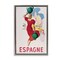 Stupell Industries Vintage Spain Travel Advertisement Floating Frame Design by Marcus Jules